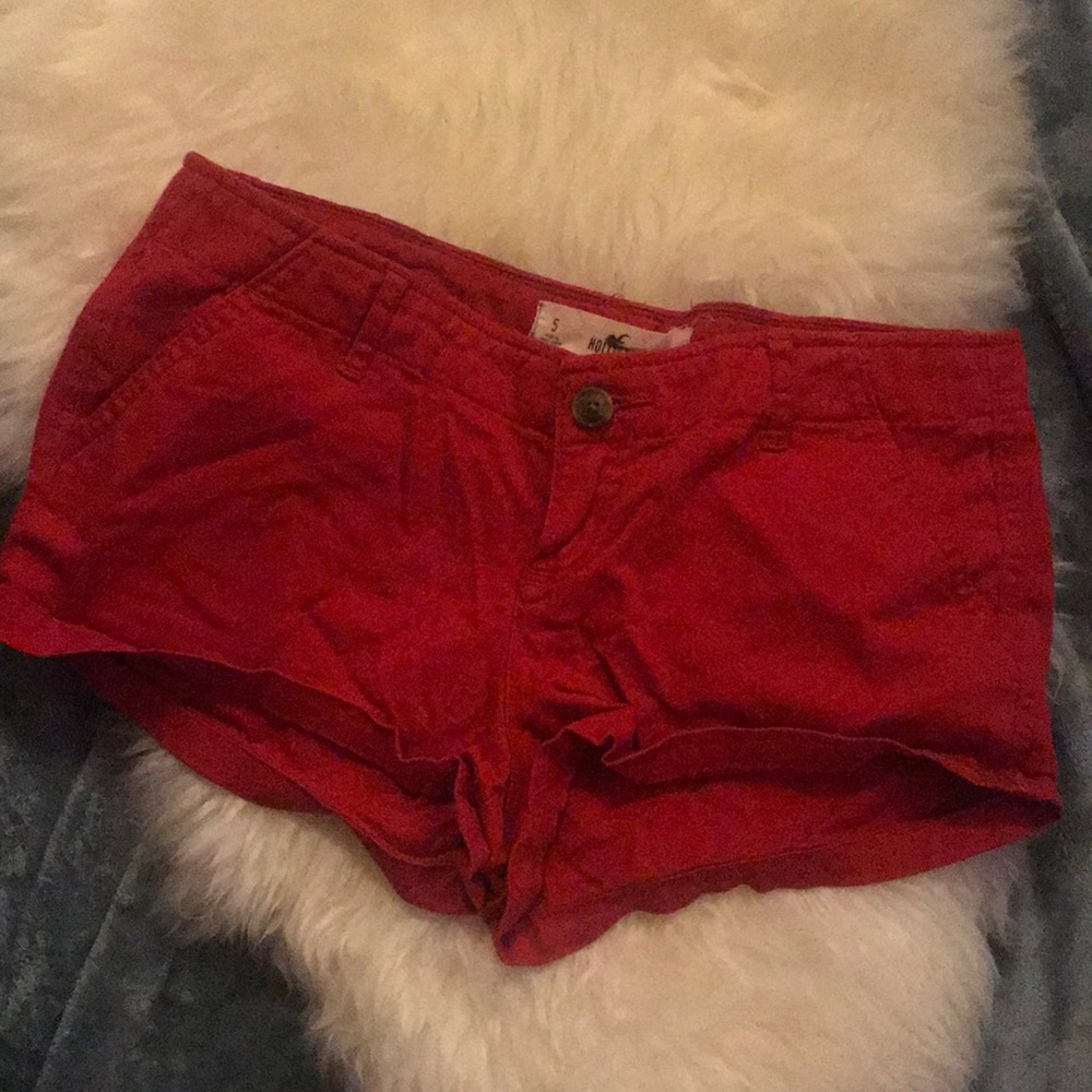 Red Hollister Shorts